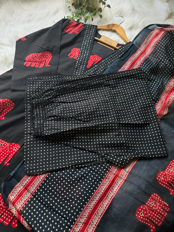 Pure Cotton Kurti Set – Everyday Comfort & Style 🌿