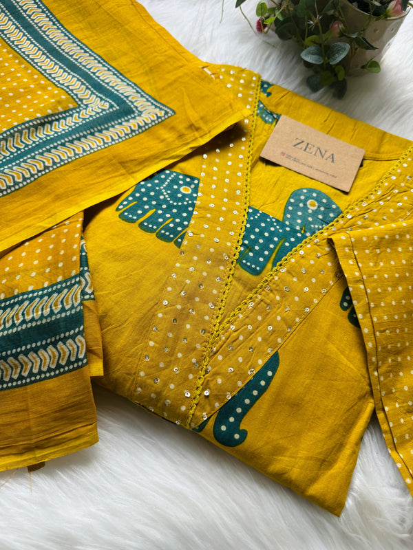 Pure Cotton Kurti Set – Everyday Comfort & Style 🌿