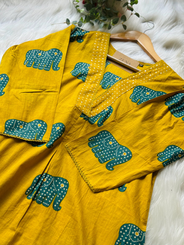 Pure Cotton Kurti Set – Everyday Comfort & Style 🌿