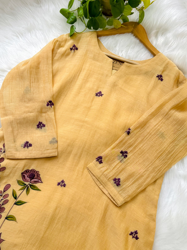 Premium Mul-Chanderi Ready-to-Wear Suit