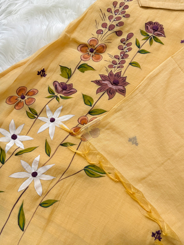 Premium Mul-Chanderi Ready-to-Wear Suit