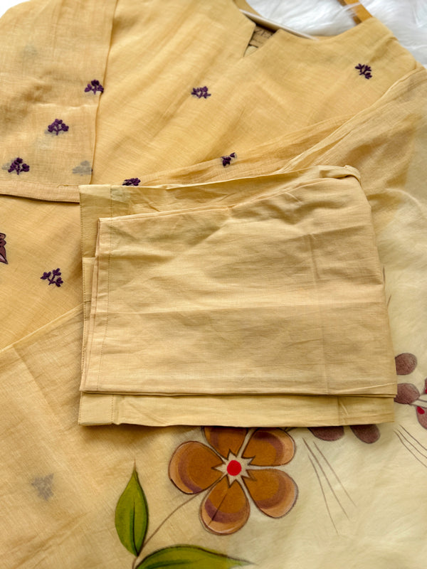 Premium Mul-Chanderi Ready-to-Wear Suit