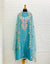 Unstitched Cotton Salwar Set with Embroidery Work 🌟