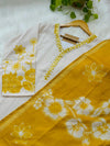 Ready-to-Wear Cotton Mirror Work Kurti Set