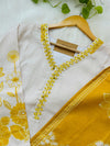 Ready-to-Wear Cotton Mirror Work Kurti Set