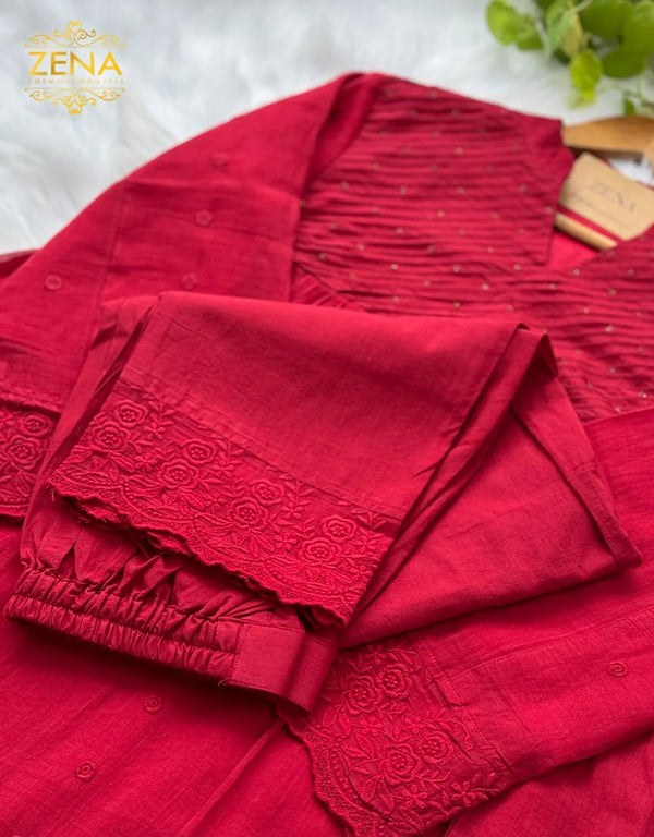 Zena Signature Anarkali 💛 – Premium Pure Mul Cotton🌿