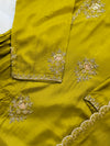 Mul Chanderi Hand Detailed Anarkali Suit – Premium Ready-to-Wear Ethnic Set