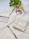 Pure Cotton Embroidery Kurti Set (Ready to Wear)