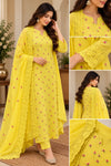 ✨ Pure Kota Doria Floral Embroidered Kurti Set