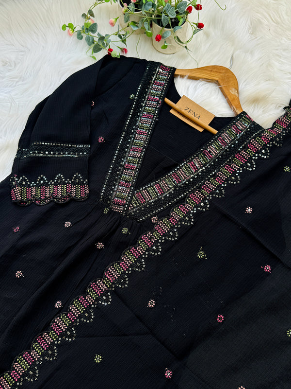 ✨ Crush Rayon Anarkali Set ✨