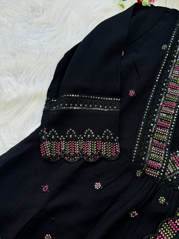 ✨ Crush Rayon Anarkali Set ✨