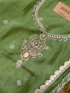 ✨ Crepe Hand-Detailed Unstitched Suit ✨