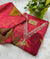 Tissue Silk Hand Detailed Unstitched Partywear Suit – Luxe Elegance Redefined