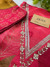 Tissue Silk Hand Detailed Unstitched Partywear Suit – Luxe Elegance Redefined