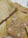 ✨ Crush Tissue Silk Handwork Party Wear Kurti Set ✨
