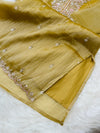 ✨ Crush Tissue Silk Handwork Party Wear Kurti Set ✨