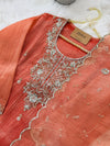 ✨ Crush Tissue Silk Handwork Party Wear Kurti Set ✨