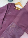 ✨ Mul Chanderi Handwork Kurti Set
