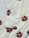 Pure Cotton Embroidered Anarkali Suit – Comfort Wrapped in Elegance 🌸