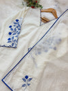 ✨ Glass Chanderi Embroidered Anarkali Set ✨