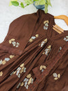✨ Pure Mul Chanderi Embroidery Work Anarkali Set