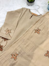 ✨ Glass Chanderi Hand-Detailed Kurti Set ✨