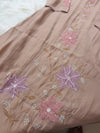 ✨ Pure Mul Chanderi Embroidery Work Kurti Set