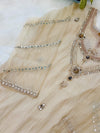 ✨ Pure Tissue Silk Party Wear Handwork Suit