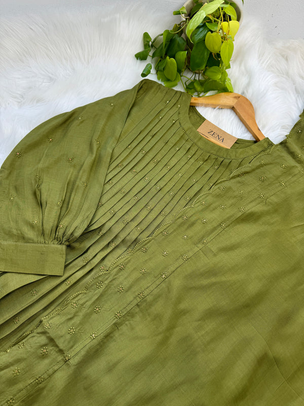 Pure Mul Cotton Anarkali Kurti Set – Elegant Everyday & Festive Wear
