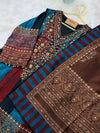 ✨ Embroidered Hand-Detailed Farshi Salwar Set