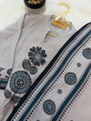 ✨ Mul Chanderi Hand-Detailed Kurti Set