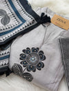 ✨ Mul Chanderi Hand-Detailed Kurti Set