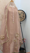 ✨ Crush Tissue Silk Jacquard Work Unstitched Suit ✨