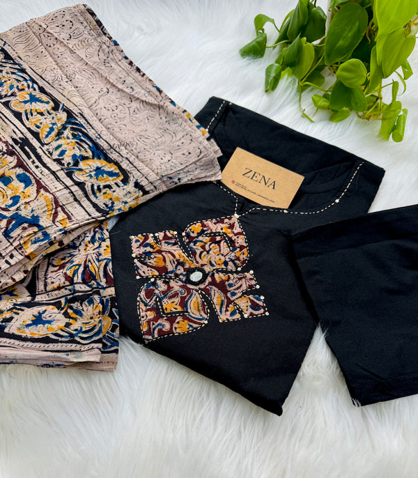 Pure Cotton Ready-to-Wear Kurti Set