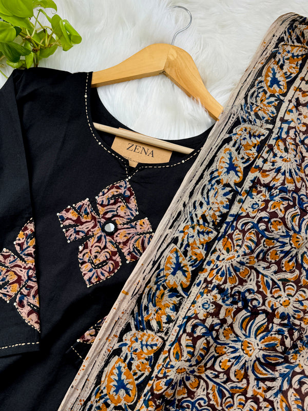 Pure Cotton Ready-to-Wear Kurti Set