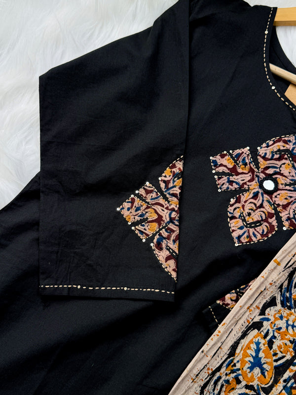 Pure Cotton Ready-to-Wear Kurti Set