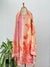 Tissue silk mirror work kurti set