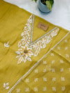 ✨ Jamdhani Cotton Unstitched Partywear Suit ✨