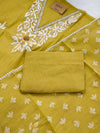 ✨ Jamdhani Cotton Unstitched Partywear Suit ✨