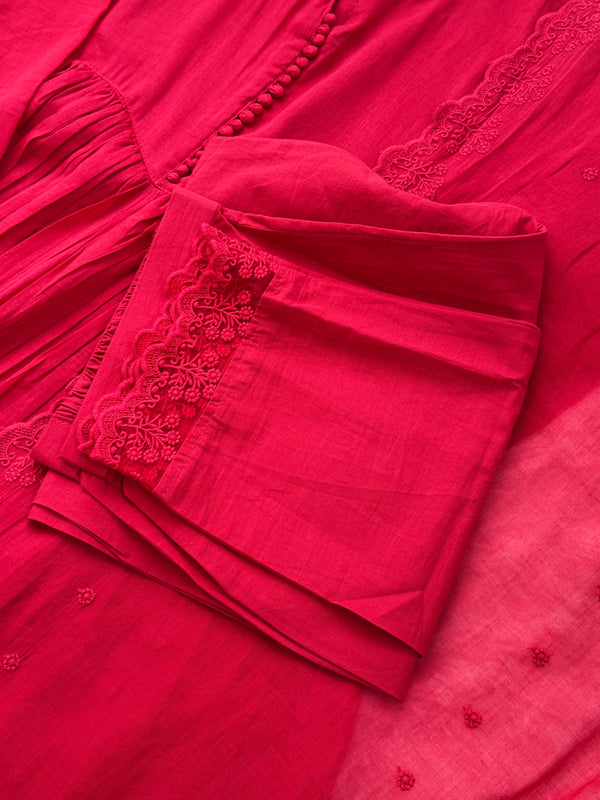 ✨ Pure Mul Cotton Anarkali Set ✨