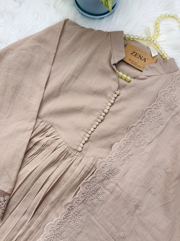 ✨ Pure Mul Cotton Anarkali Set ✨
