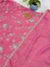 ✨ Premium Tissue Silk Handwork Unstitched Suit ✨
