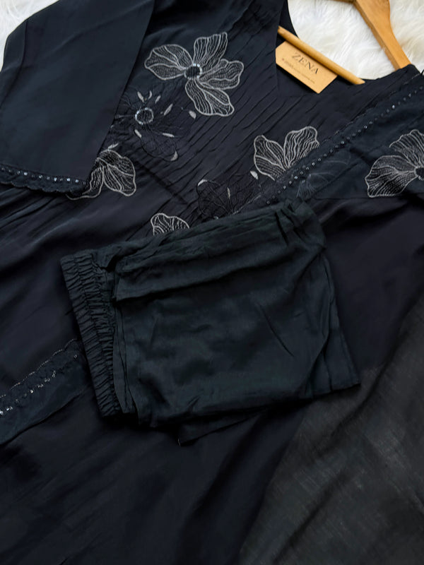 Premium Mul Chanderi Anarkali – Timeless Elegance in Every Flare