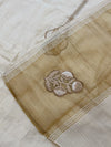 ✨ Linen Hand-Detailed Unstitched Suit ✨