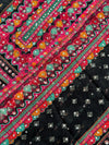 Shimmer Silk Digital Printed Mirror Work Unstitched Suit – Sparkle with Subtle Elegance