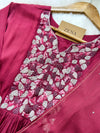 Chinnon Hand Work Anarkali Kurti Set – Elegant Festive Wear for Women