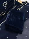 ✨ Velvet Handwork Partywear Kurti Set with Georgette Dupatta ✨