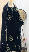 ✨ Velvet Handwork Partywear Kurti Set with Georgette Dupatta ✨
