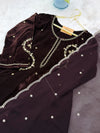 ✨ Velvet Handwork Partywear Kurti Set with Georgette Dupatta ✨