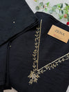 ✨ Mul Chanderi Hand Detailed Unstitched Suit ✨